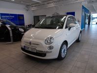 Fiat 500 1.2 Lounge Panorama/LågMil/NyKamrem