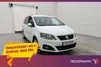 Seat Alhambra 4Drive 7-Sits GPS D-Värm El-dörrar Kamera Drag