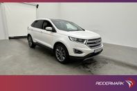 Ford Edge 2.0 AWD 210hk Titanium Pano Kamera Navi Skinn Drag