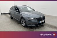 Skoda Superb TDI 4x4 190hk SportLine Canton Värm Kamera Drag