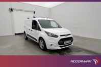 Ford Transit Connect LWB Värmare Dragkrok B-Kamera Takräcke