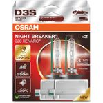 D3S Xenonlampor Night breaker 220 2-pack