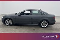 Audi A4 2.0 TDI Quattro S-Line D-Värmare Cockpit Navi