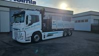 NY! Volvo Electric Tipp & Kran med HIAB 232 EL