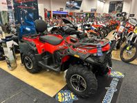 Loncin XWolf 550L ATV, Lång – Traktor B – Röd – Fyrhjuling