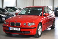 BMW 318 ti Compact Euro 3 Ny servad Dragkrok