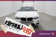 BMW X3 xDrive20d 190hk Rattvärme Sensorer Drag 4,95% Ränta