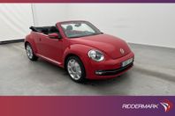 Volkswagen Beetle The Cabriolet 105hk Sensorer Skinn CarPlay