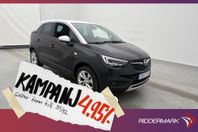 Opel Crossland X 110hk Sensorer Rattvärm Fart 4,95% Ränta