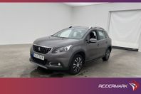 Peugeot 2008 1.2 82hk Allure M-Värm Sensorer Halvskinn