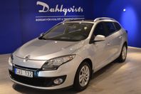 Renault Mégane Grandtour 1.6 VVT 110hk Panoramaglastak V-hju