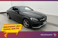 Mercedes-Benz C 220 d Coupé 170hk AMG Kamera Halvskinn Navi