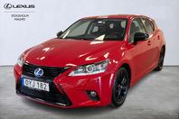 Lexus CT 200h SPORT Parkeringssensorer Backkamera Halvskinn