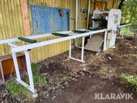 Såg Logosol LÅKS 500 framesaw med uppläggning