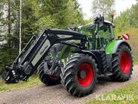 Traktor Fendt 716 Vario med frontlastare