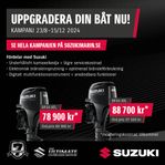 Suzuki 2,5 hk - 350 hk Höstkampanj med 7-års garanti!