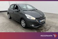 Peugeot 208 1.2 VTi 82hk Farthållare Lågskatt 0,39l/Mil