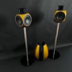 BANG & OLUFSEN BEOLAB 3 + BEOLAB 11 GULD / SVART