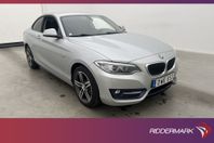 BMW 218 d Coupé 143hk Sport Line M Sport-ratt Sensorer