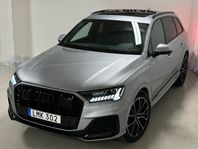 Audi Q7 50 TDI Q • MOMS • 7 Sits • S-Line • Black-Line •360