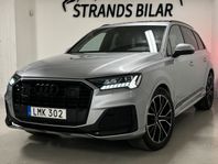 Audi Q7 50 TDI Q • MOMS • 7 Sits • S-Line • Black-Line •360