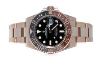 ROLEX GMT MASTER II 126715CHNR ROSÉGULD 2024 OANVÄND