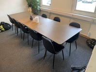 Konferensbord, 9st stolar, AUK 23/09-24