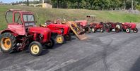 Veterantraktorer, Porsche, Allgaier, John Deere, Volvo m.m