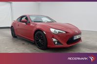 Toyota GT86 2.0 H4 200hk Maxton Halvskinn Bluetooth 18"