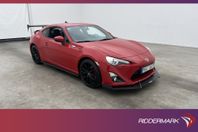 Toyota GT86 2.0 H4 200hk Maxton Halvskinn Bluetooth 18"