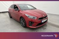 Kia Cee´d ProGT 1.6 T-GDI 204hk Pano Kamera CarPlay Rattvärm