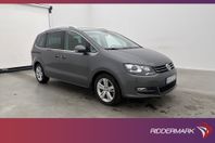 Volkswagen Sharan 4M 184hk Premium 7-Sits Kamera Skinn Drag