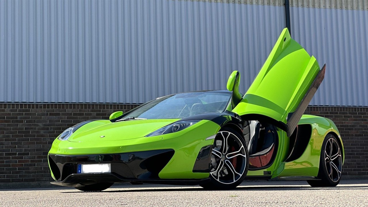 McLaren MP4-12C Spider 3.8 V8 SSG, 624hk, 2013