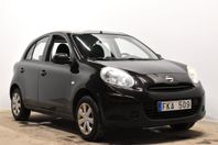 Nissan Micra 1.2 Euro 5 Nybesiktigad Billig skatt 448kr/år