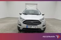 Ford Ecosport 1.0 EcoBoost 125hk Trend Sensorer Navi CarPlay