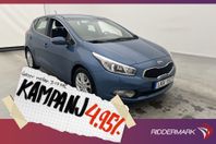 Kia Cee´d 1.6 135hk Komfort M&K-Värmare Sensorer 4,95% Ränta