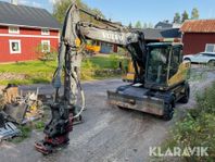 Grävmaskin Volvo EW140C