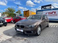 BMW 118 d 5-dörrars Euro 5 143hk NYSERVAD Besiktad SoV-hjul