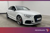 Audi RS3 Sedan Q 400hk Cockpit Pano Matrix B&O Sportavgas