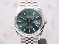 Rolex Datejust 36 - Mintgrön - 126200 - 2024