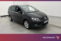 Volkswagen Sharan 4M Premium 7-Sits El-Dörrar Värm MOMS