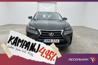 Lexus NX 300h 2.5 Hybrid AWD 197hk Sensorer Na 4,95% Ränta