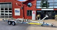 TK BT1850 Boggie 80 km/h Lätt begagnad båttrailer