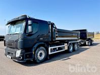 Grusekipage Volvo FE350 6x2 Zetterberg & Släp