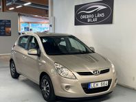 Hyundai i20 5-dörrar 1.2,Ny besiktad,Ny servad,2Ägare