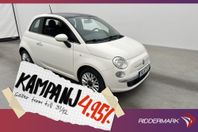 Fiat 500 1.2 8V 69hk Lounge Panorama Halvski 4,95% Ränta