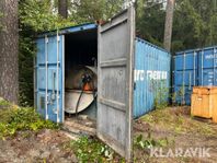 Container med dieseltank