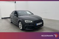 Audi A3 Sedan 1.5 TFSI 150hk S-Line Sensorer Adap-Fart