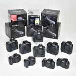 7 st Canon EOS 1 DX, EOS 5D, EOS 6D, Phase One Hasselblad