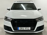 Audi Q7 3.0 TDI 272Hk Quattro S-Line 7 Sits Pano BOSE 360°